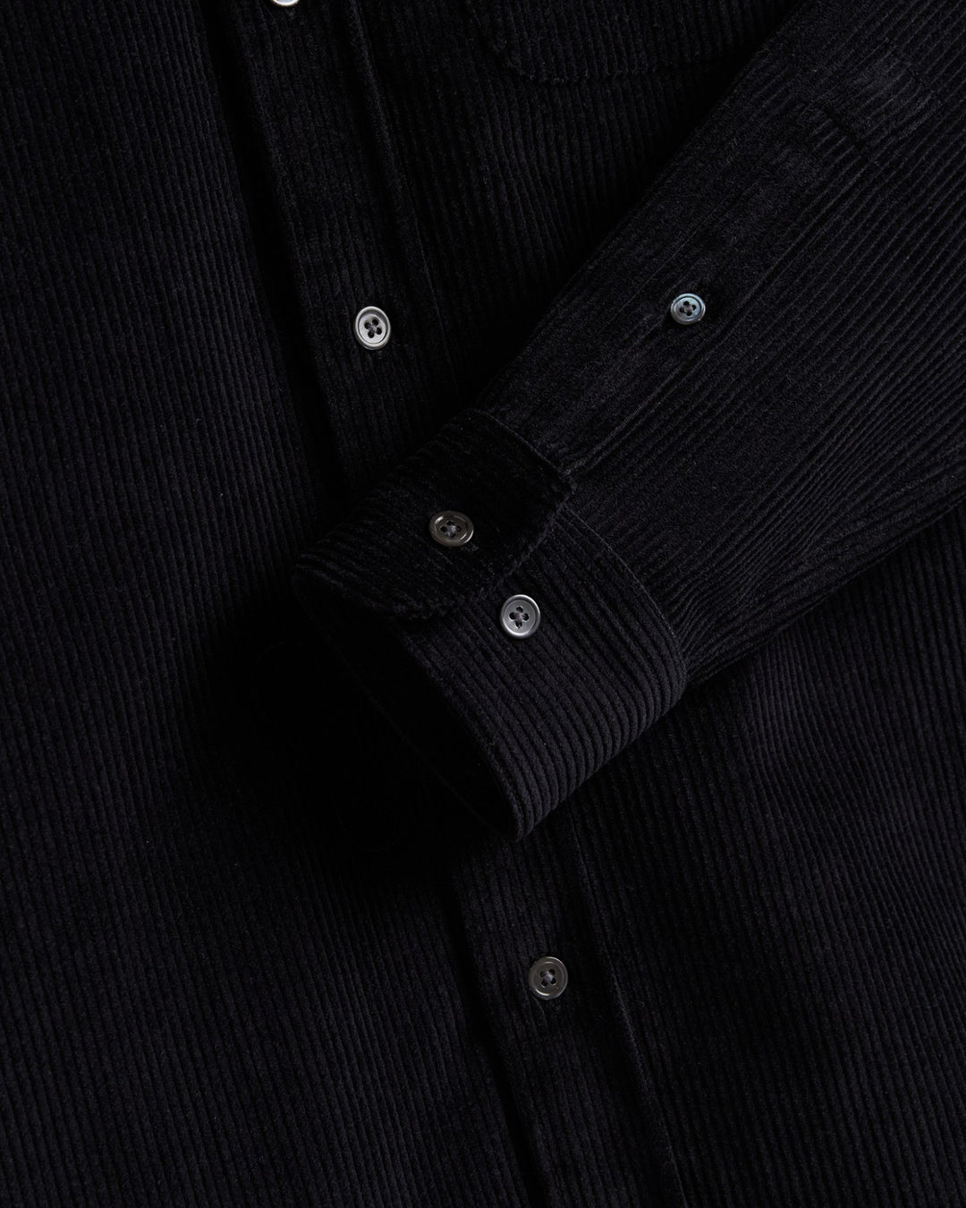 Lobo Corduroy Shirt Black