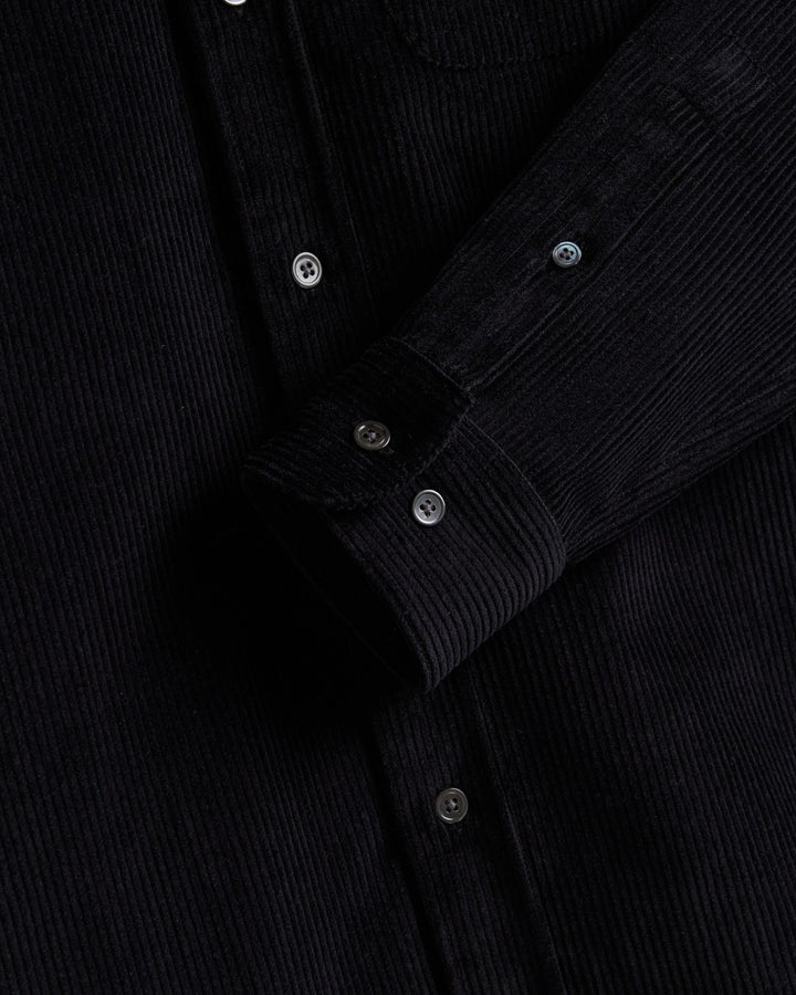 Lobo Corduroy Shirt Black