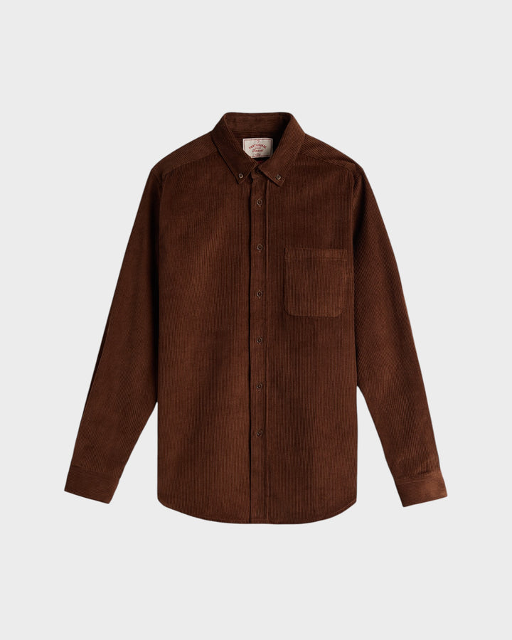 Lobo Corduroy Shirt Brown