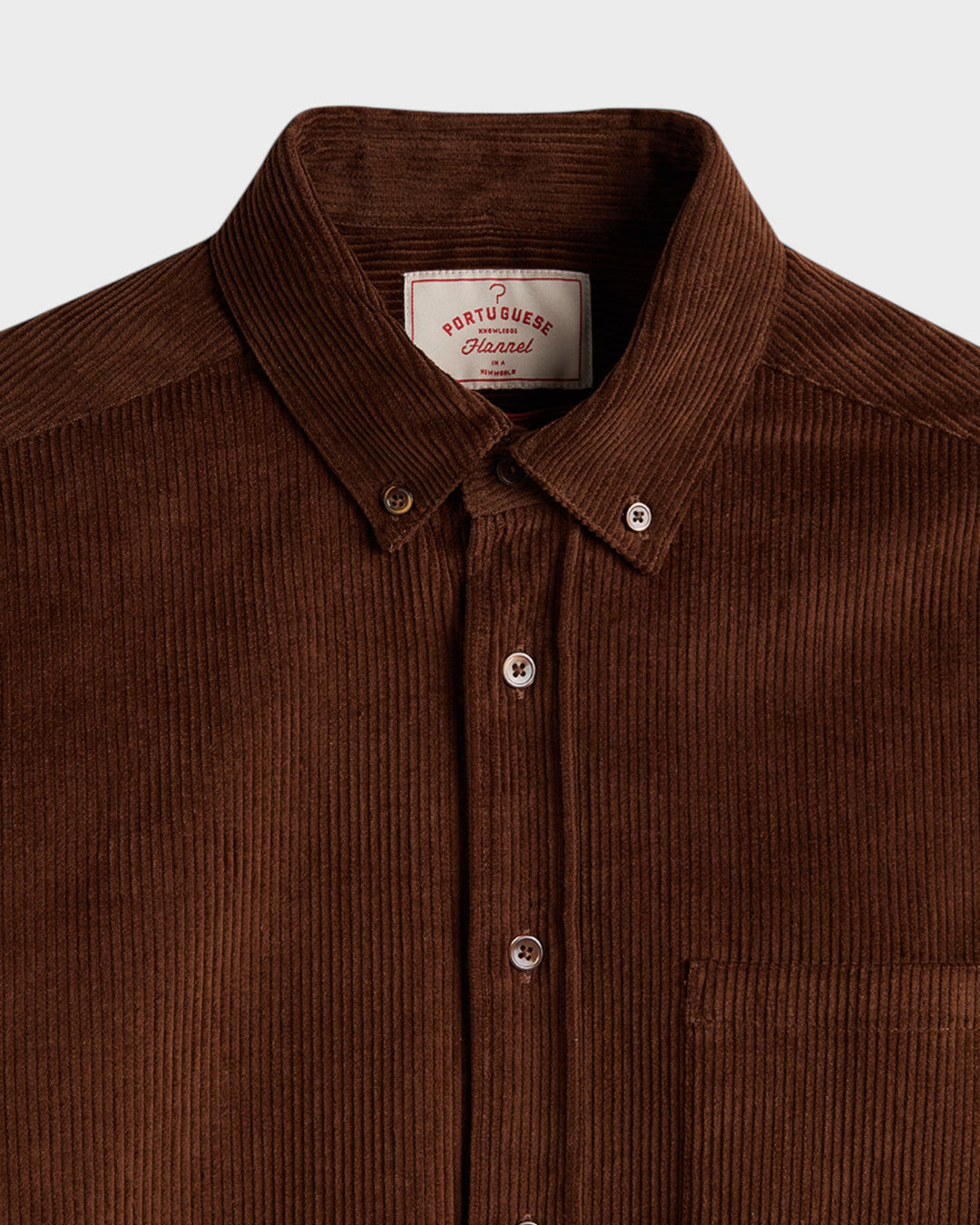 Lobo Corduroy Shirt Brown