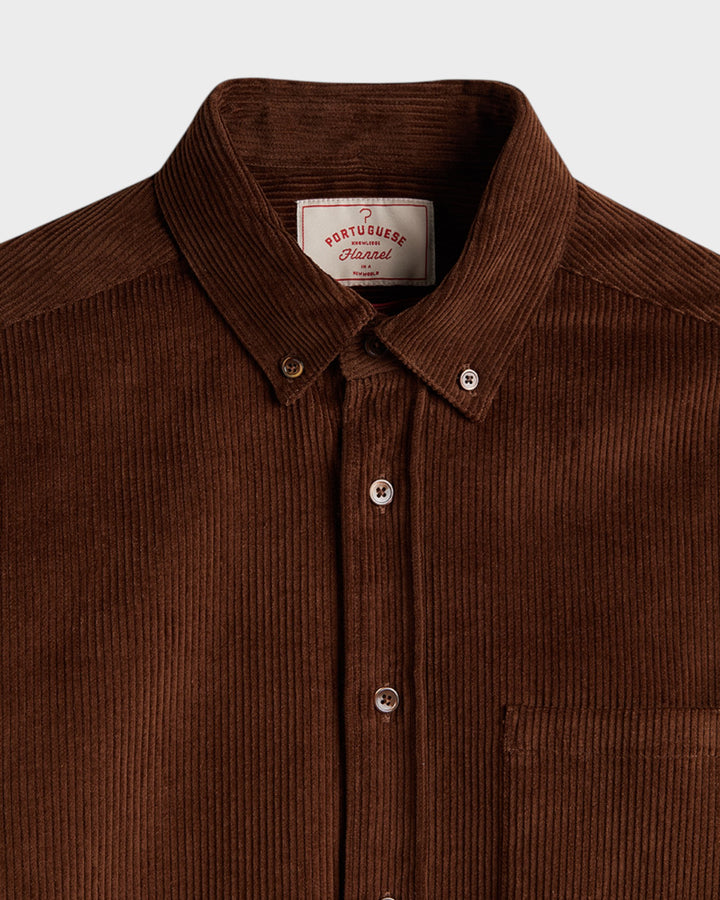 Lobo Corduroy Shirt Brown