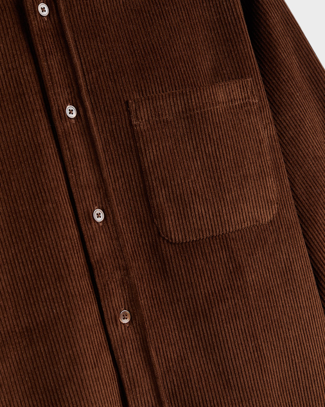 Lobo Corduroy Shirt Brown