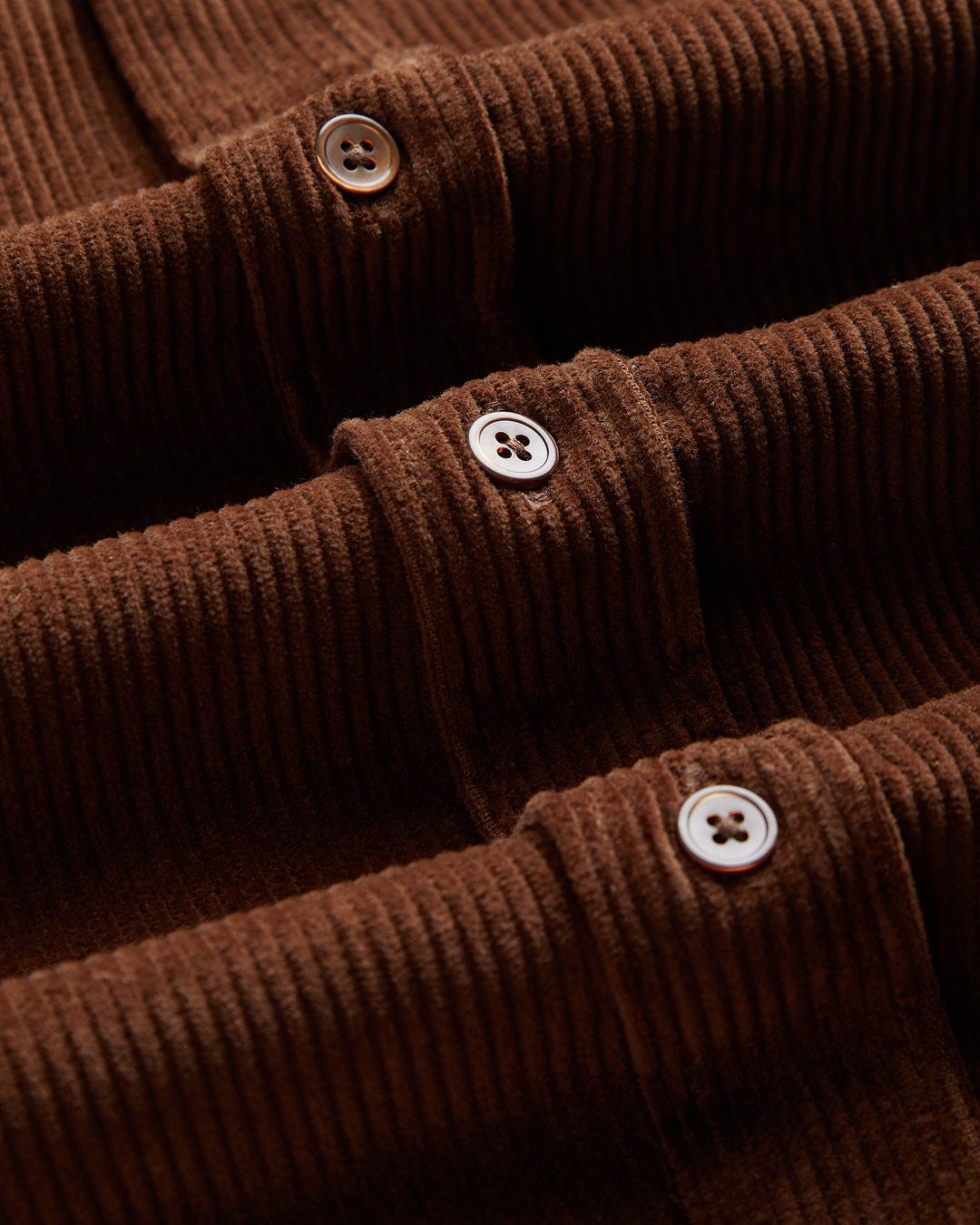 Lobo Corduroy Shirt Brown