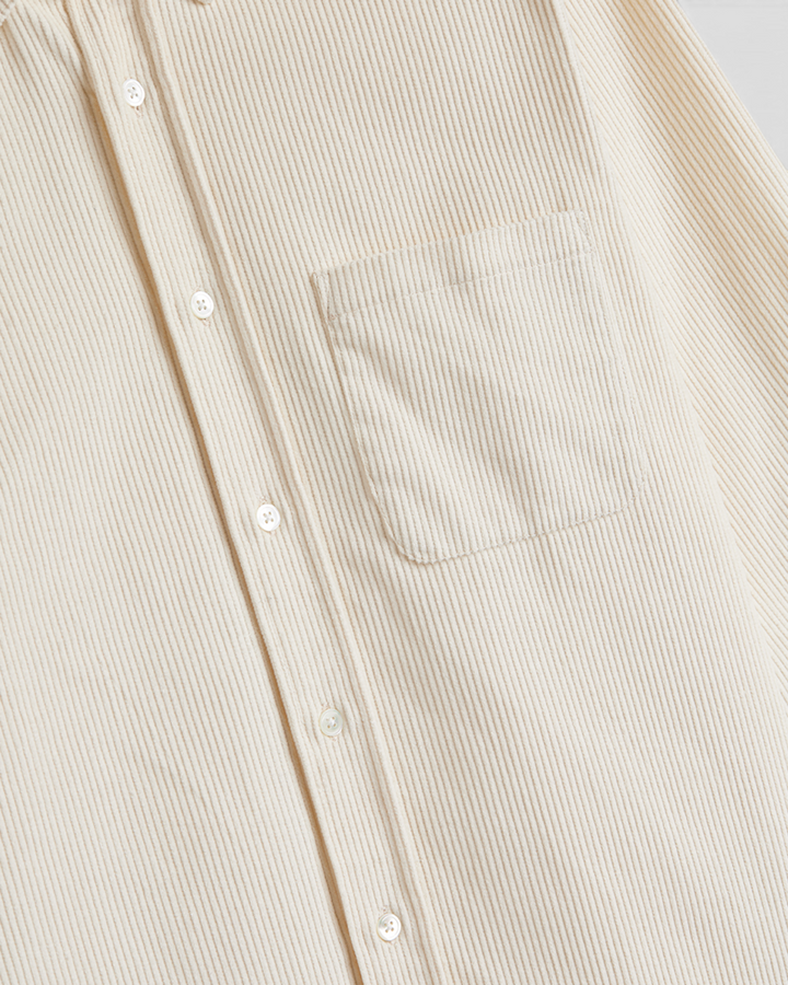 Lobo Corduroy Shirt Ecru