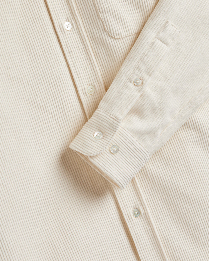 Lobo Corduroy Shirt Ecru