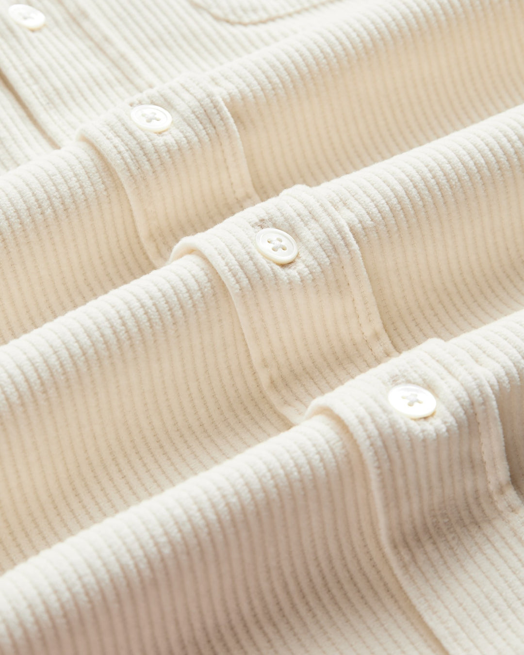Lobo Corduroy Shirt Ecru