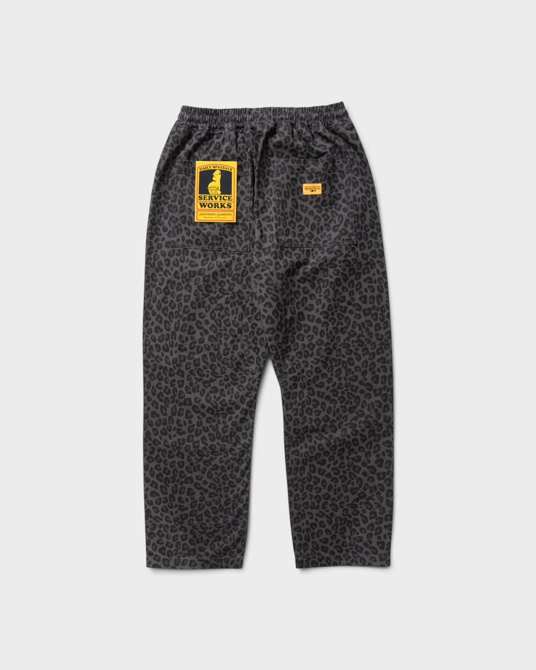 Service Works LeopardChefPant Black 5