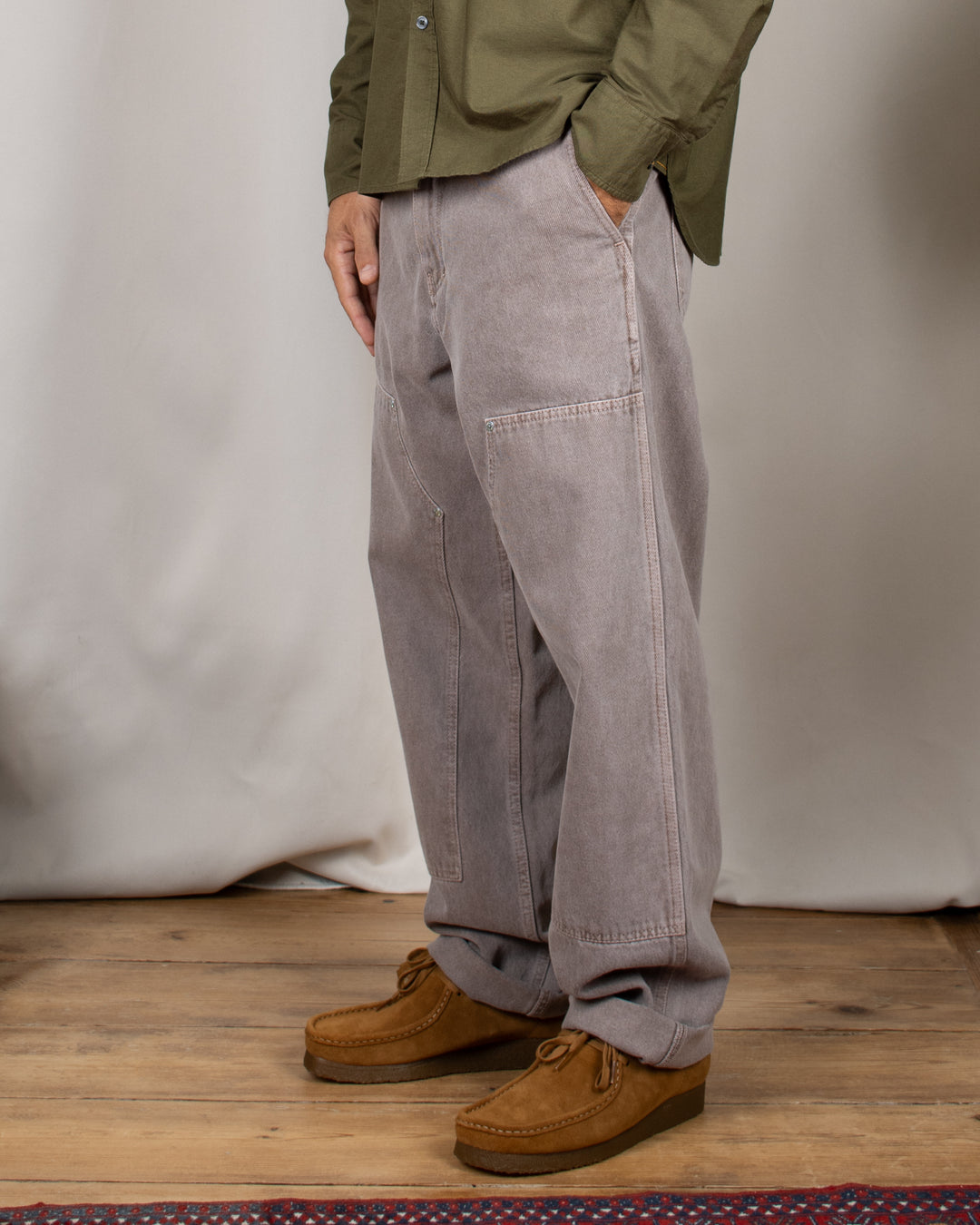 Pantalon DN Charpentier Ample Grès