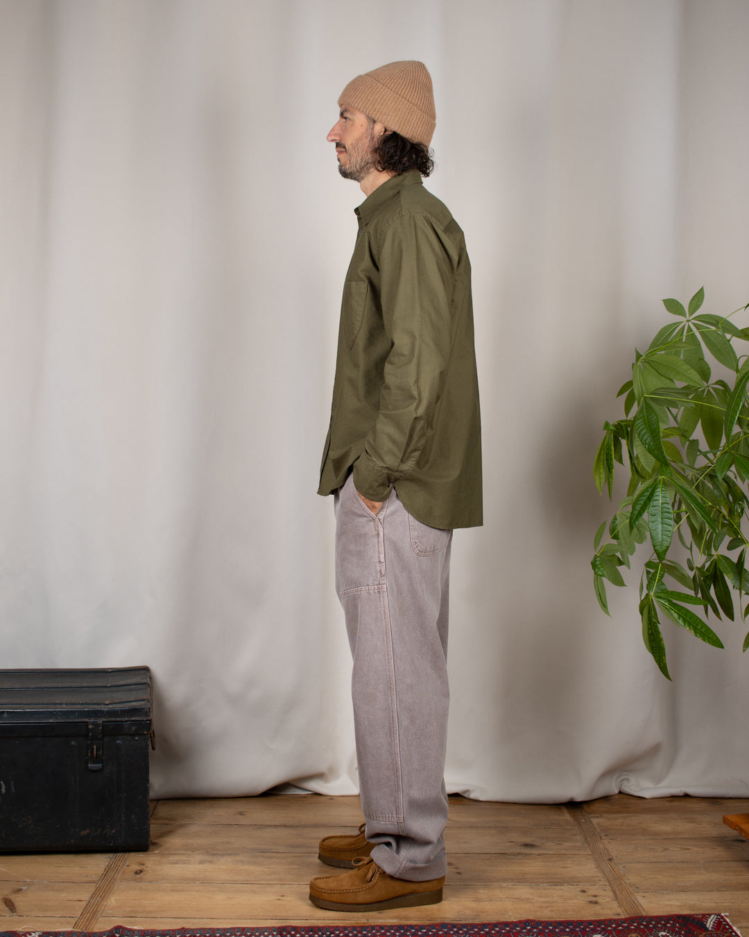 Pantalon DN Charpentier Ample Grès