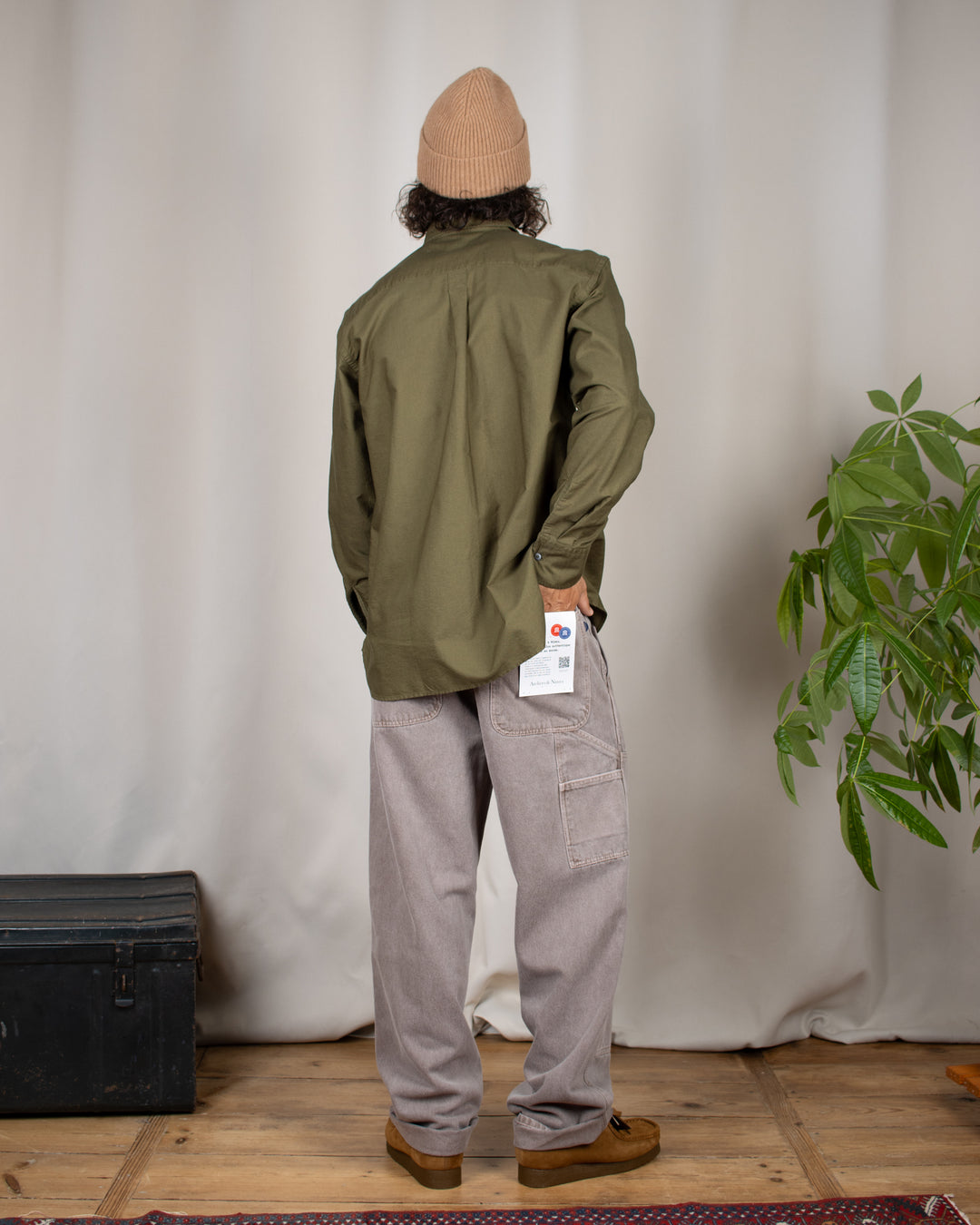 Pantalon DN Charpentier Ample Grès