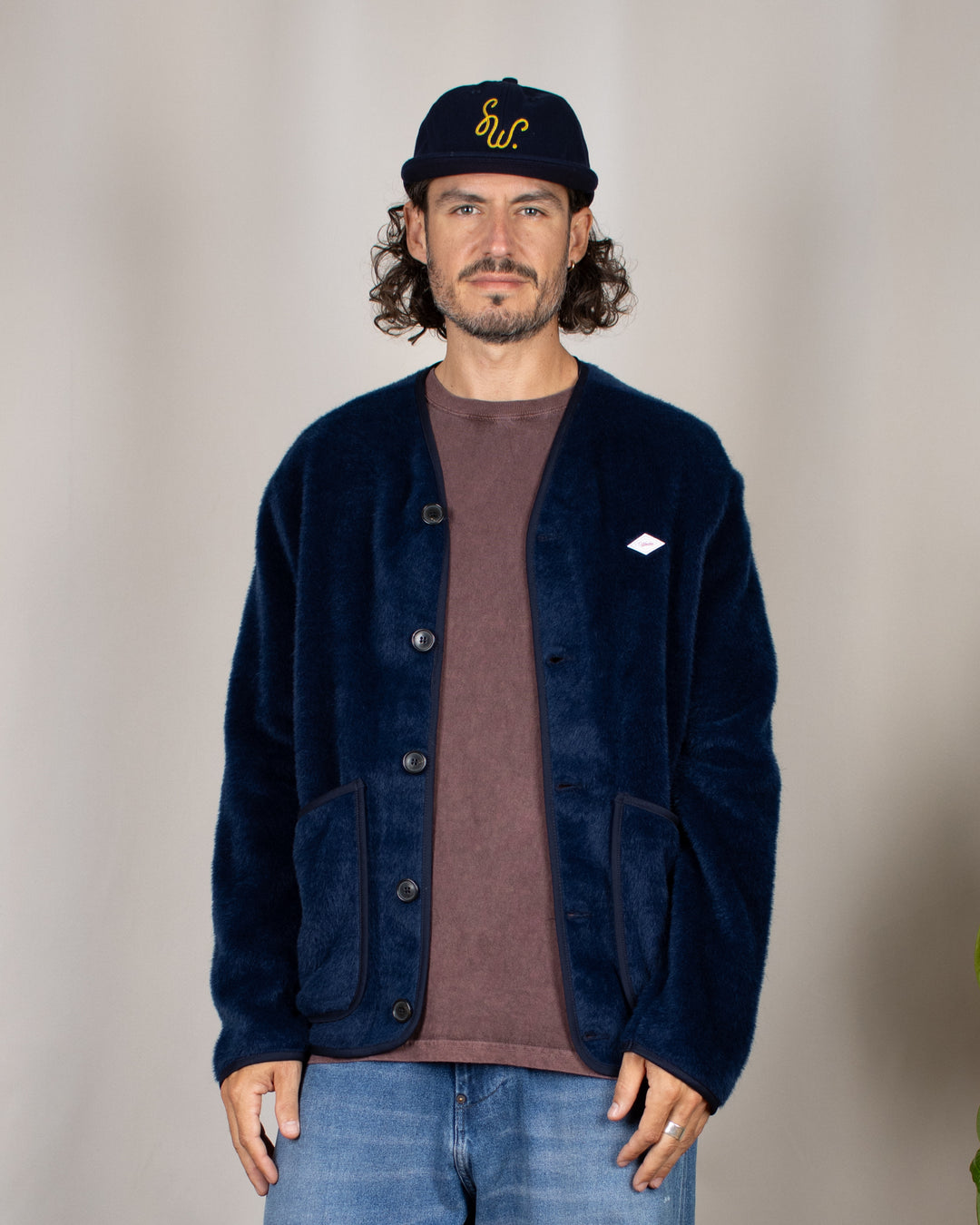 Cameron Cardigan Blu Navy