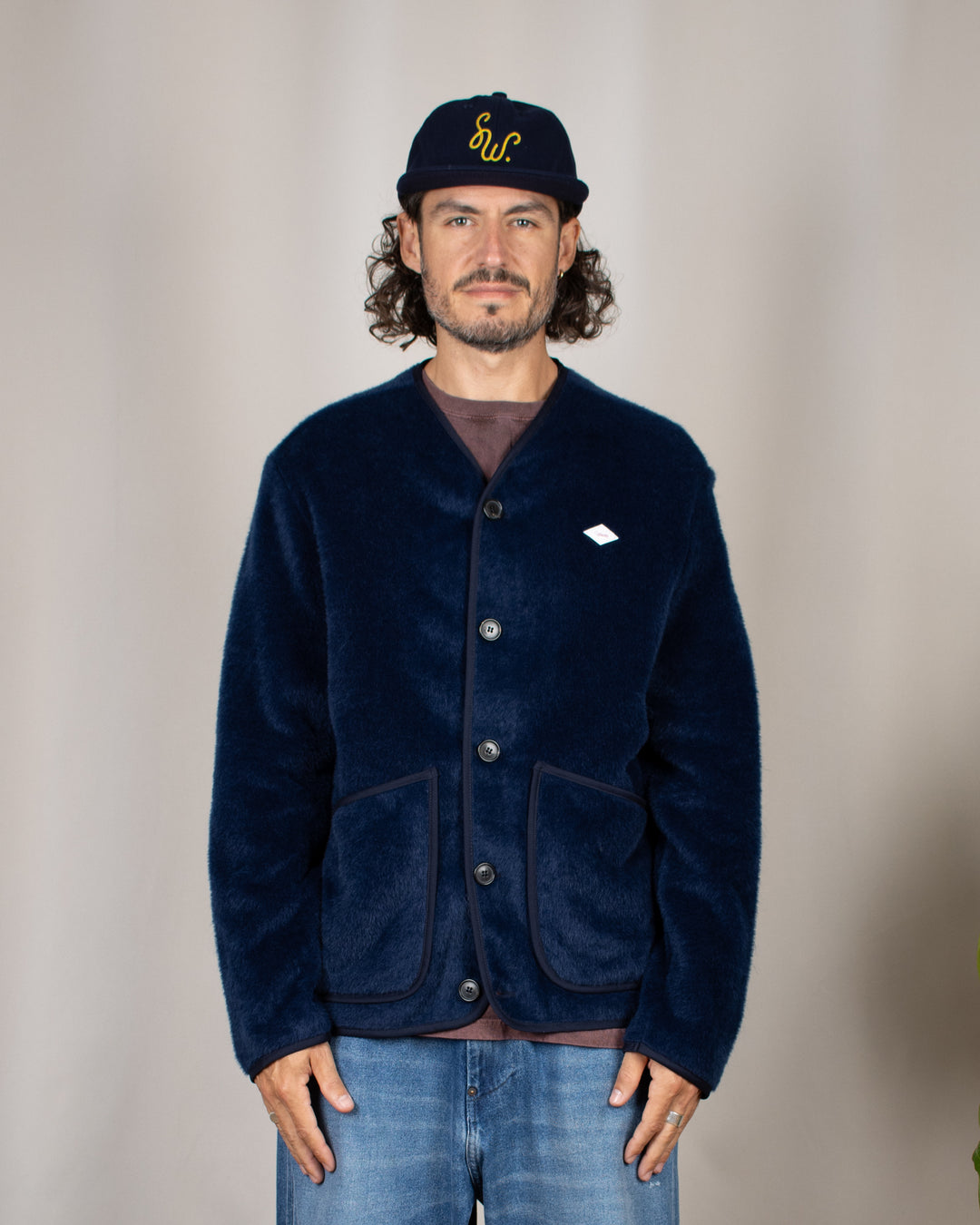Cameron Cardigan Blu Navy