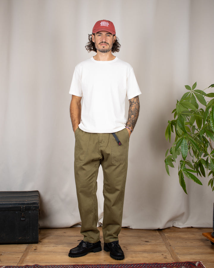 Loose Tapered Ridge Pant Olive