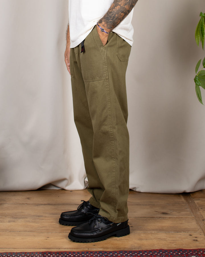 Loose Tapered Ridge Pant Olive