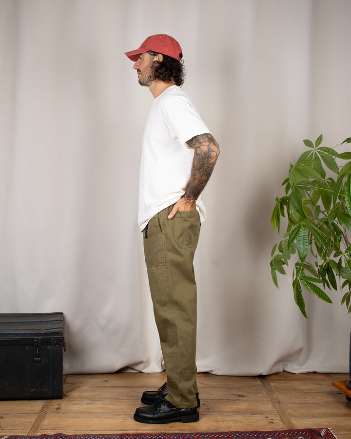 Loose Tapered Ridge Pant Olive