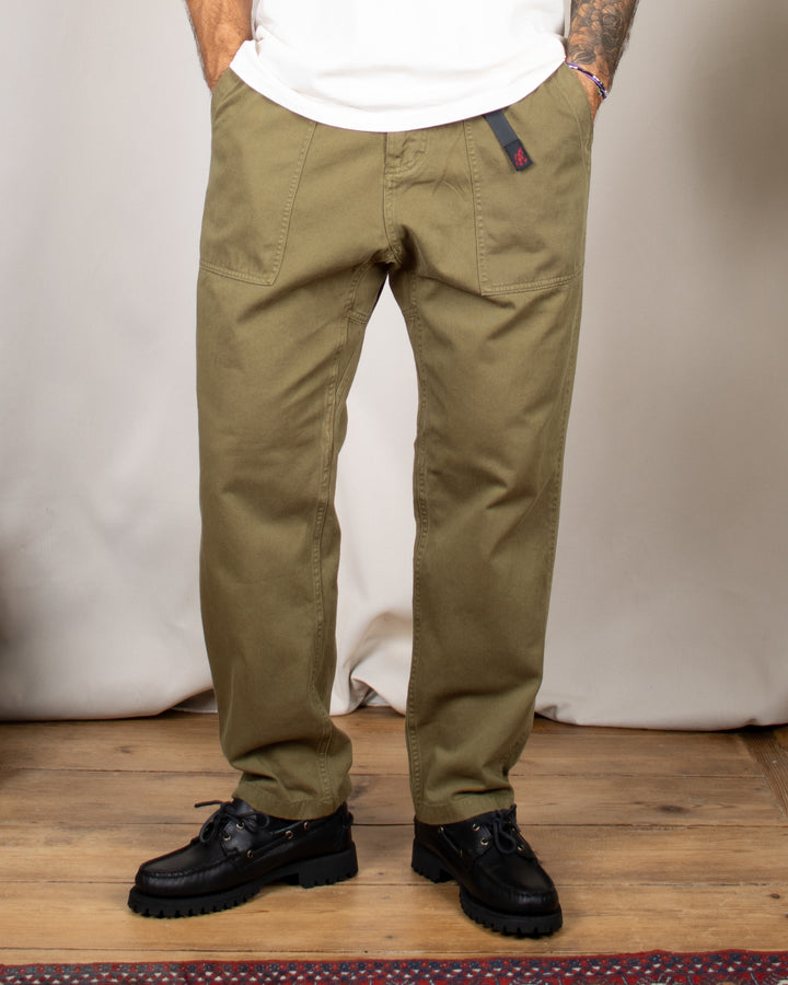 Loose Tapered Ridge Pant Olive