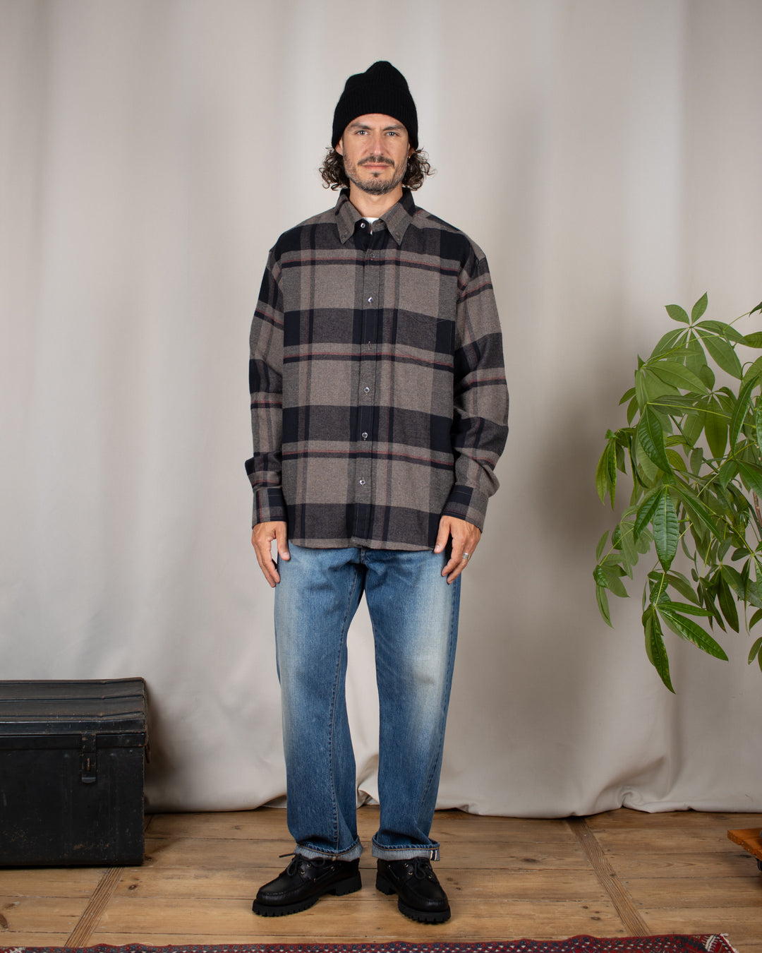 Oversized Lumen Flannel Shirt