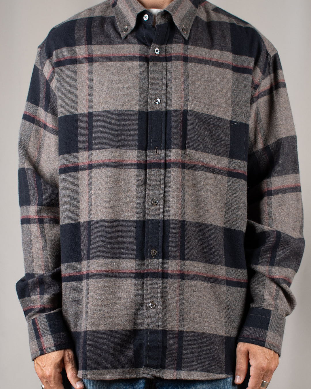 Oversized Lumen Flannel Shirt