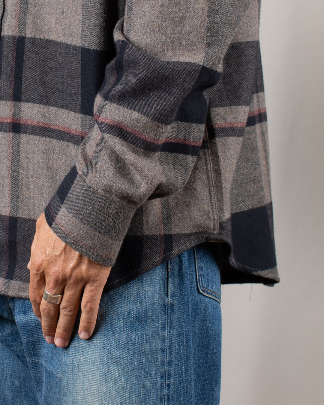Oversized Lumen Flannel Shirt
