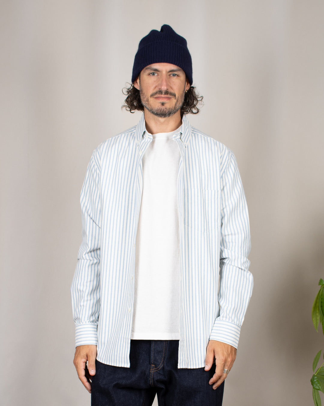 Montebelo Stripe Shirt Blue