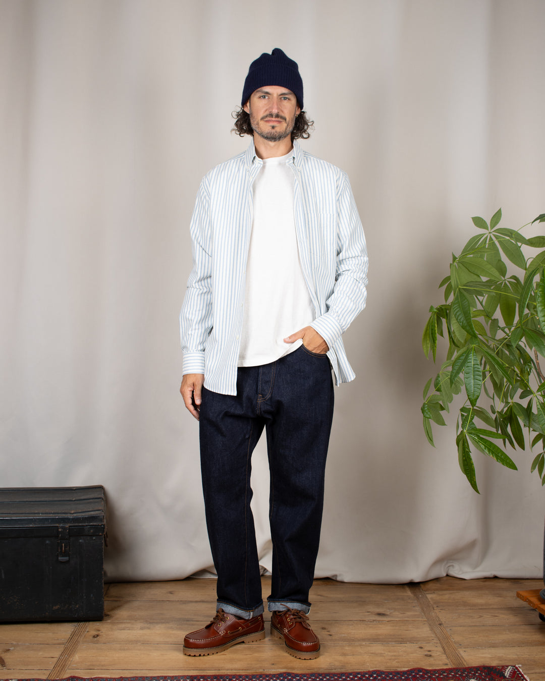 Montebelo Stripe Shirt Blue