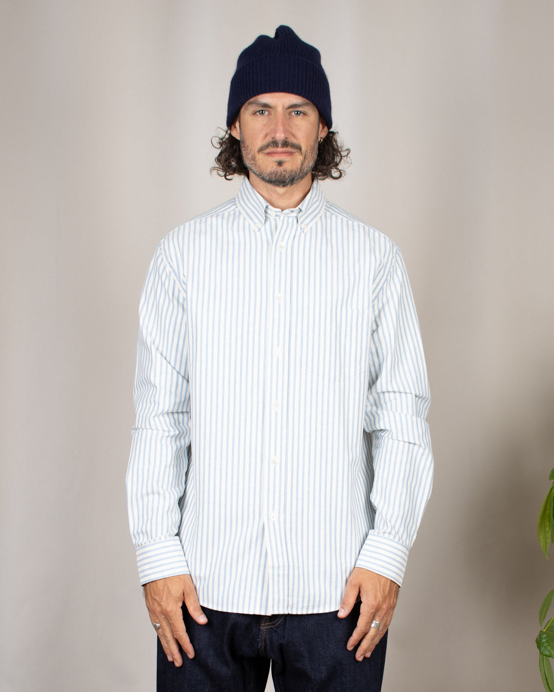 Montebelo Stripe Shirt Blue