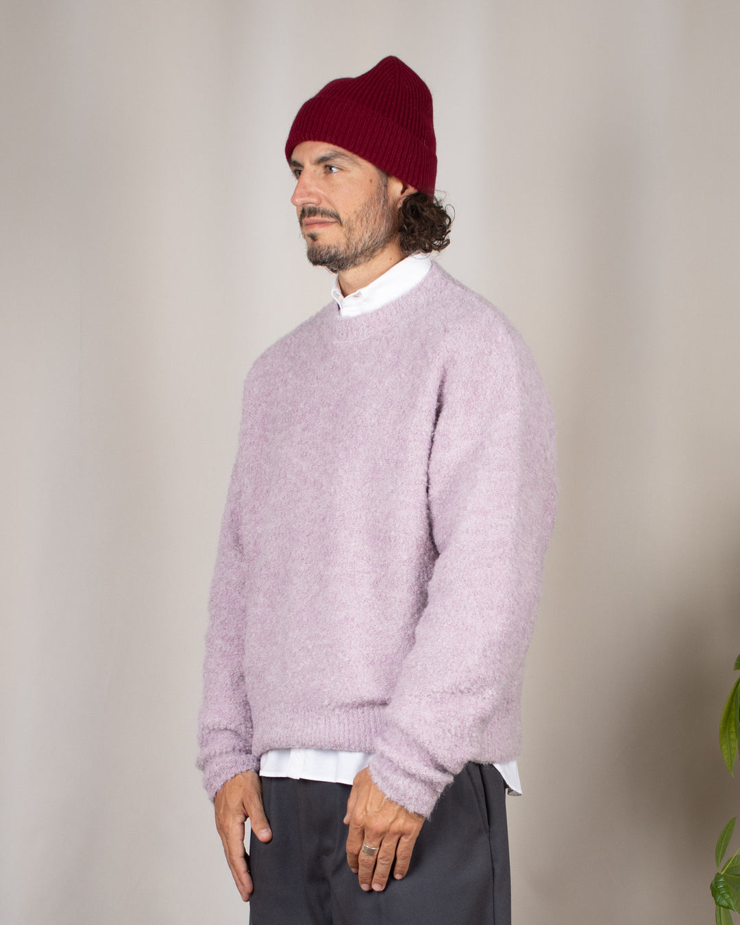 WBKurt Loop Crew Dusty Violet