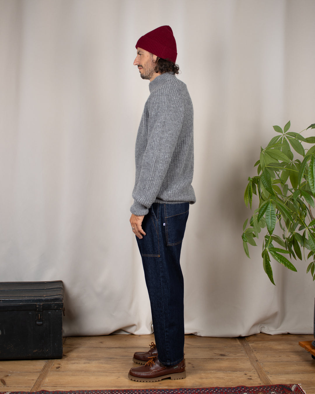 Halo Jumper Grey Mel