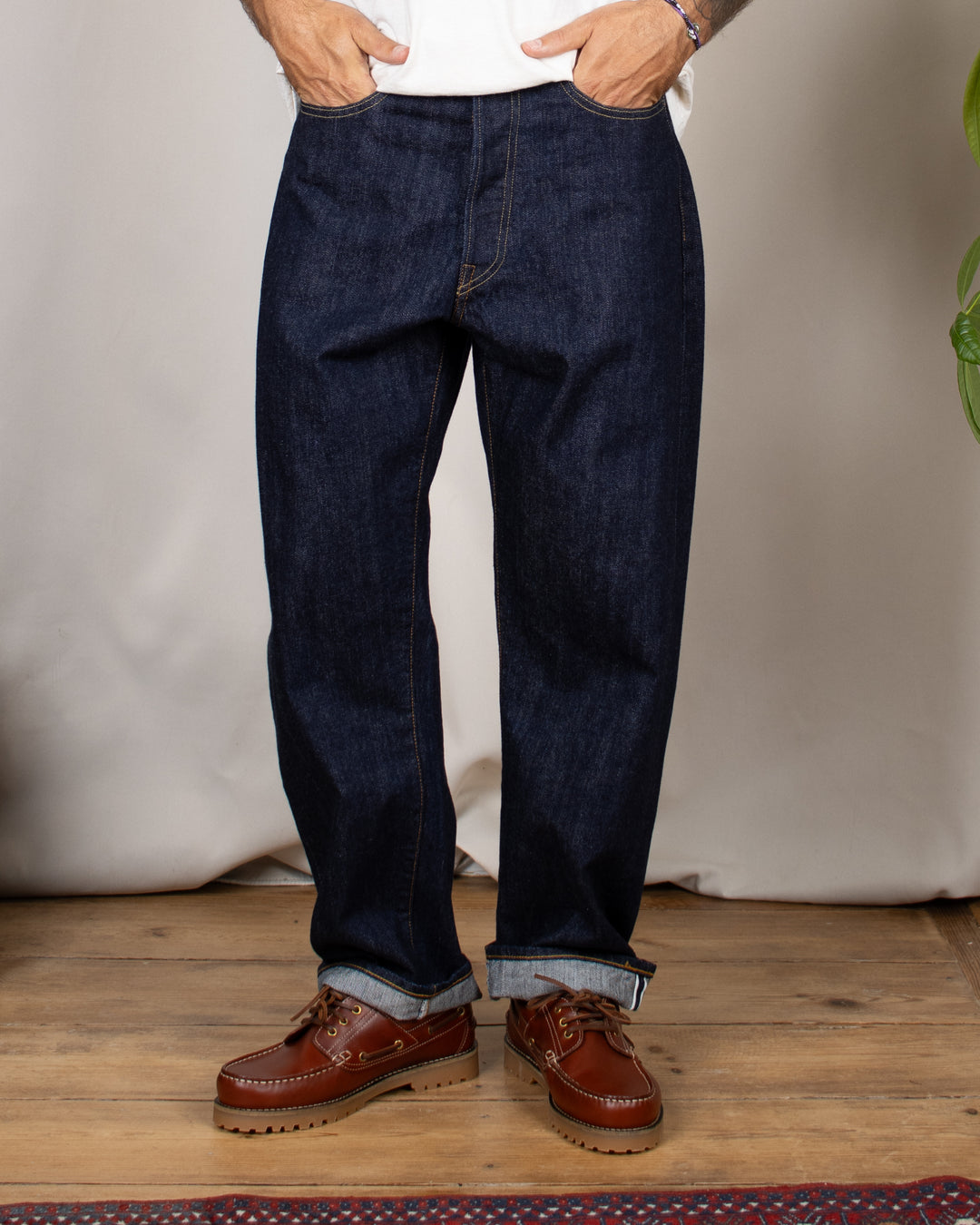 Type Loose Jeans One Wash Indigo