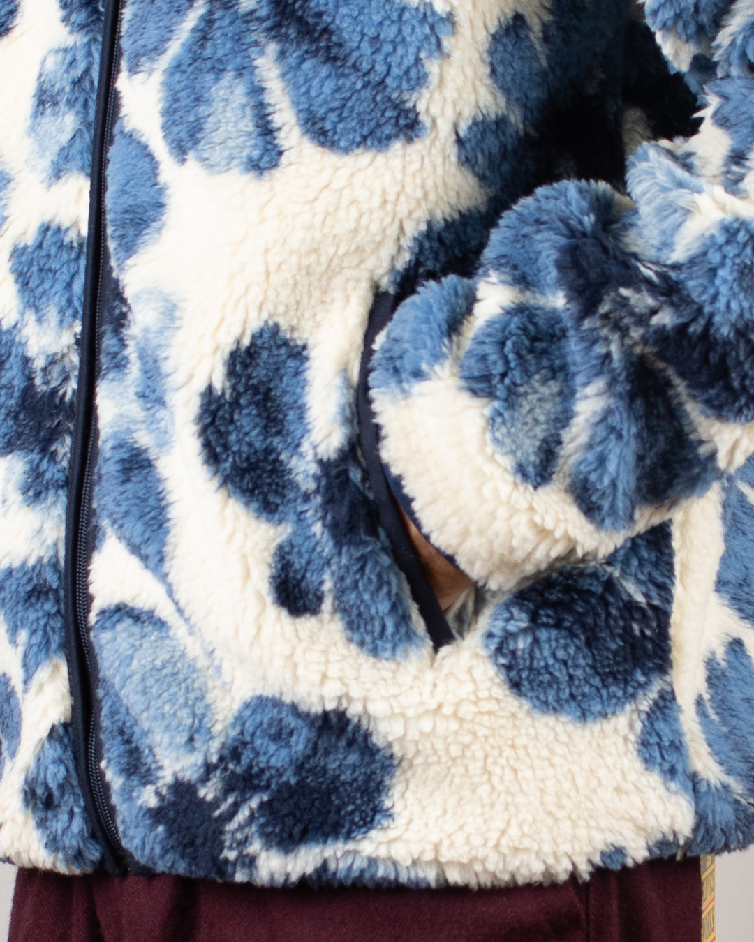 Polar Jacket Fiori Blu