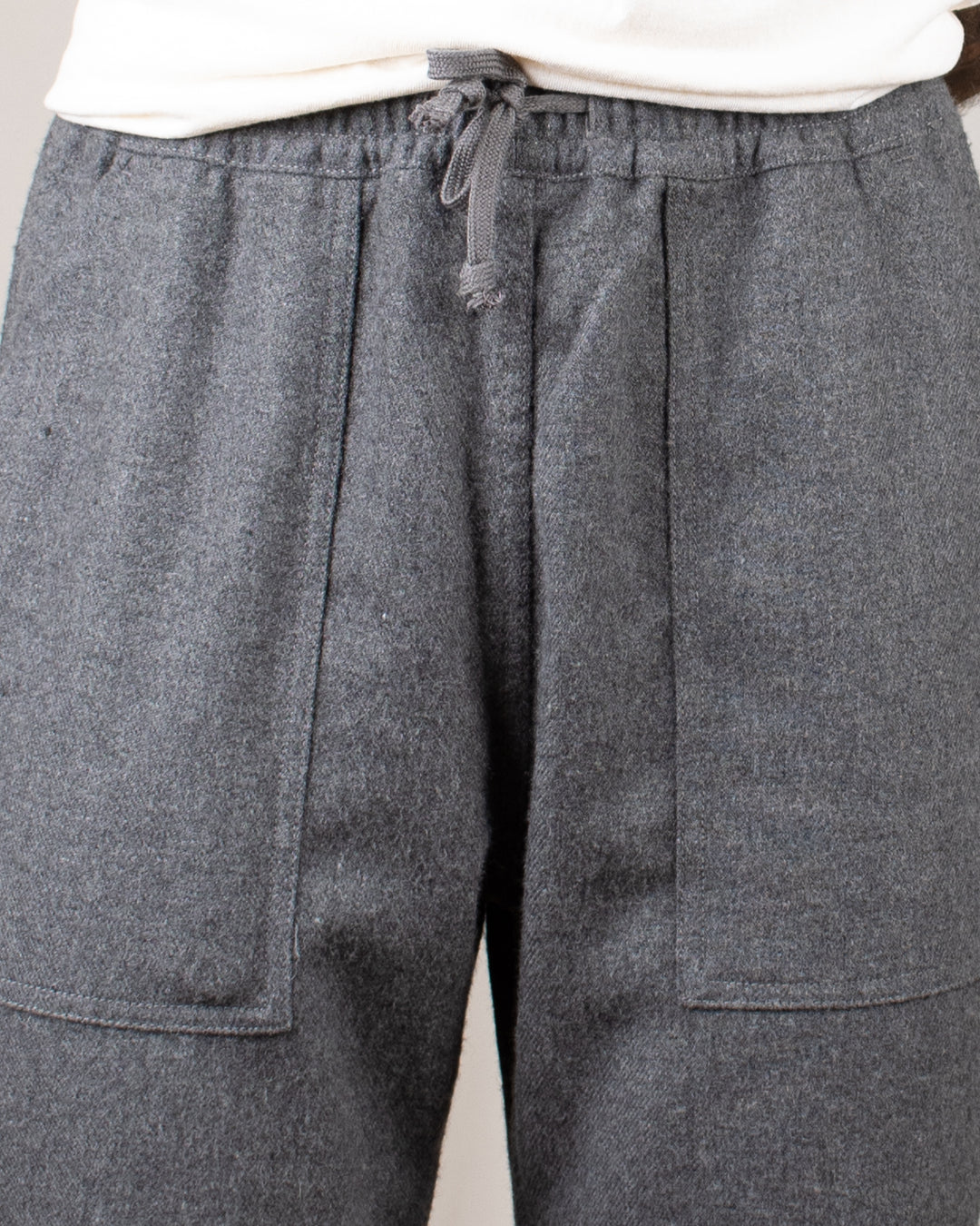 Flannel Chef Pants Charcoal