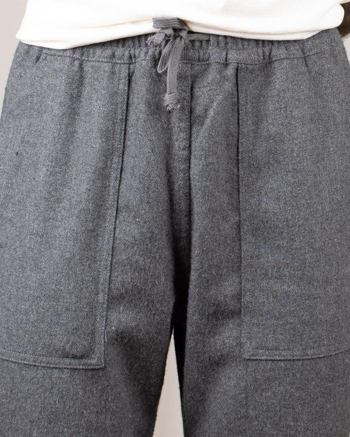 Flannel Chef Pants Charcoal