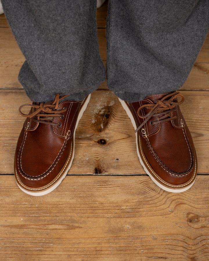 Egon Brown Tumbled Leather