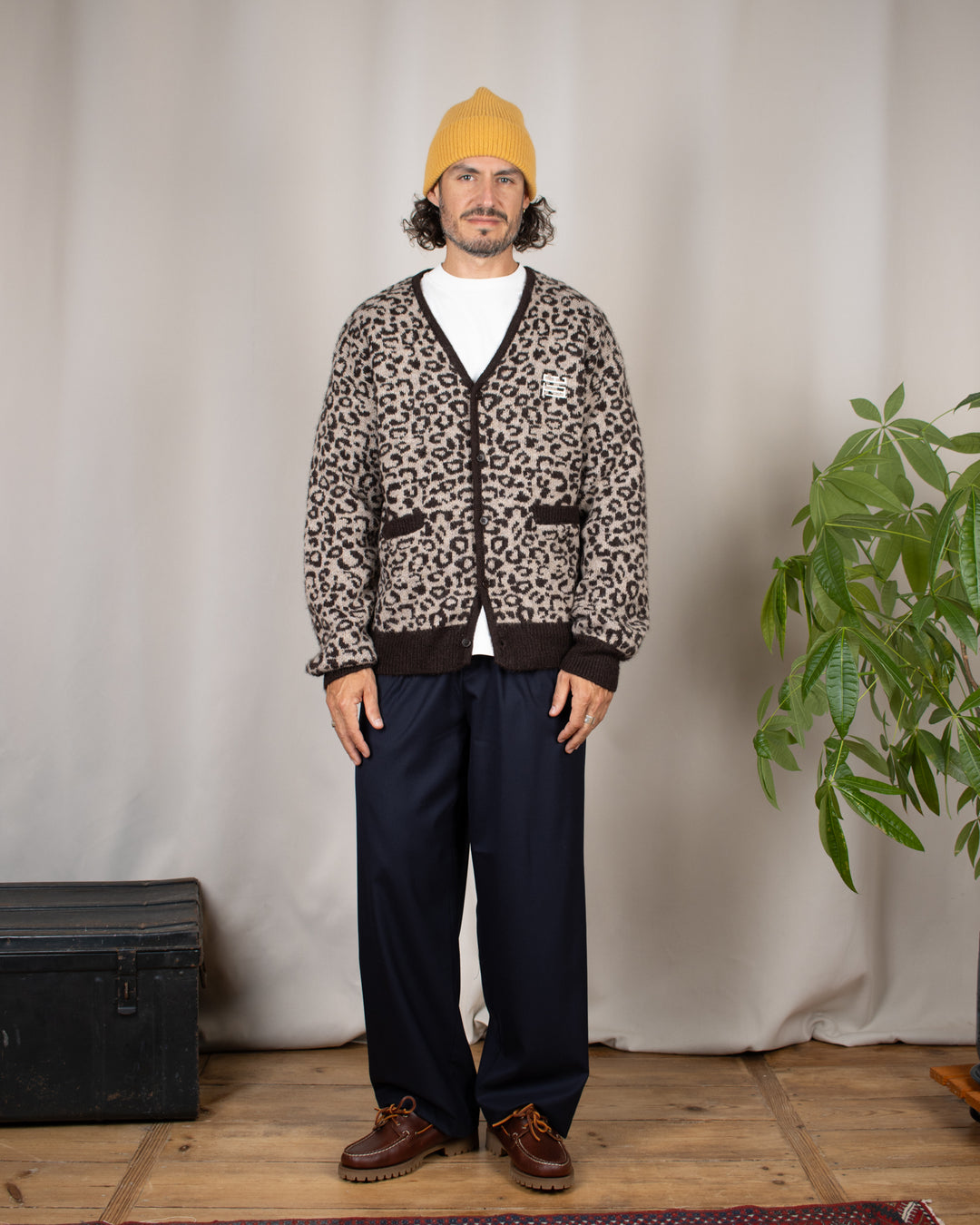 WBOni Leo Cardigan Sand-Fudge