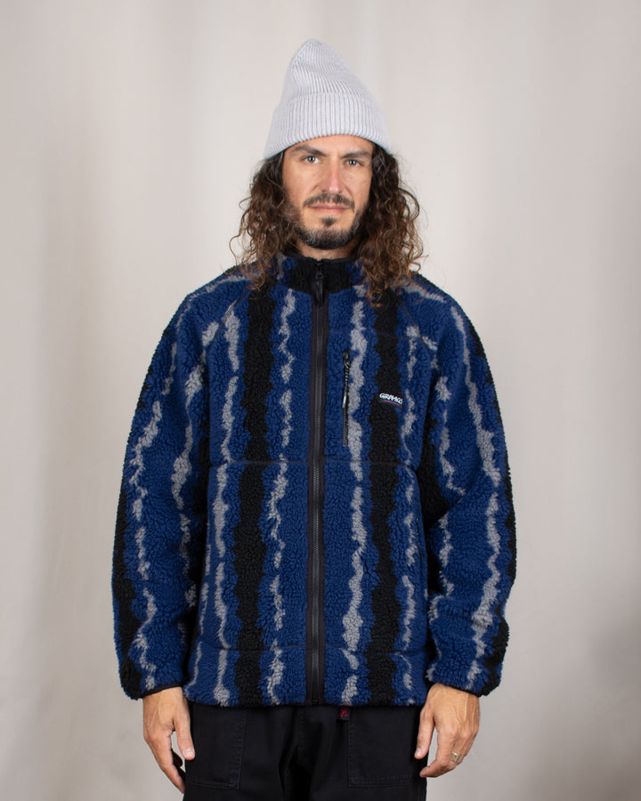 Ripple Sherpa Jacket Navy