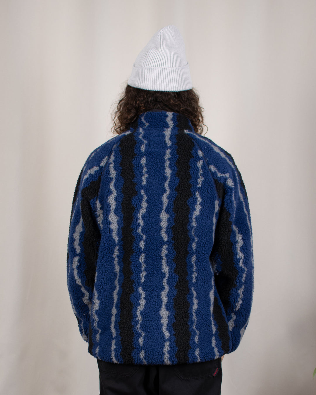 Ripple Sherpa Jacket Navy