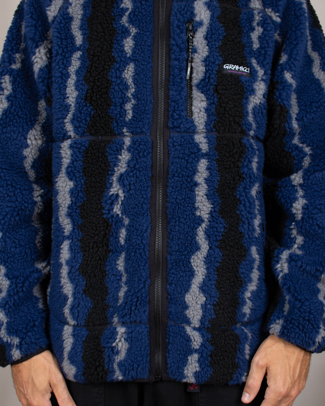 Ripple Sherpa Jacket Navy