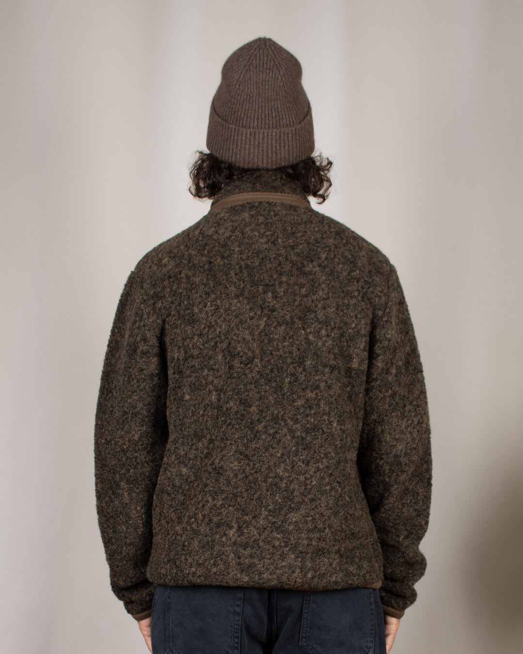 Lancaster Jacket Bouclet Fleece Brown