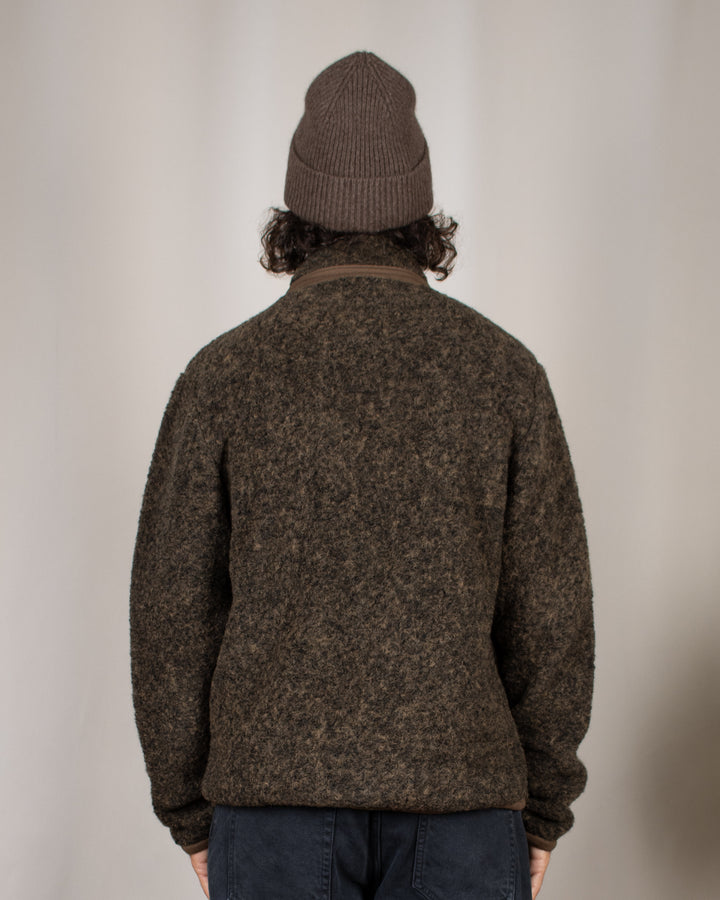 Lancaster Jacket Bouclet Fleece Brown