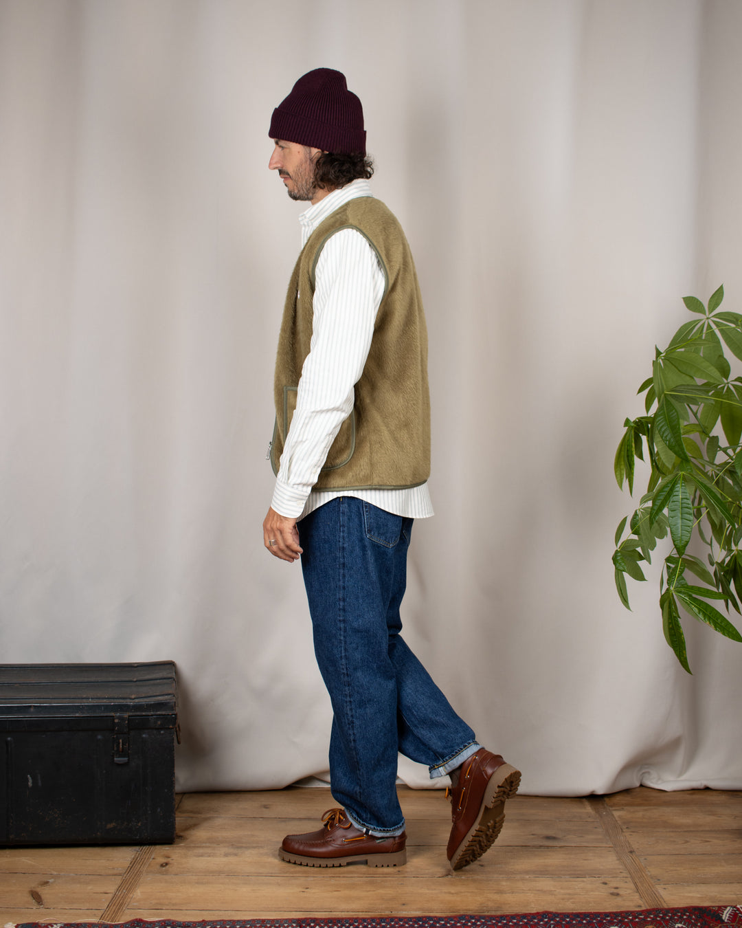 Denim01 Loose Tapered Jeans Seasonal Blue