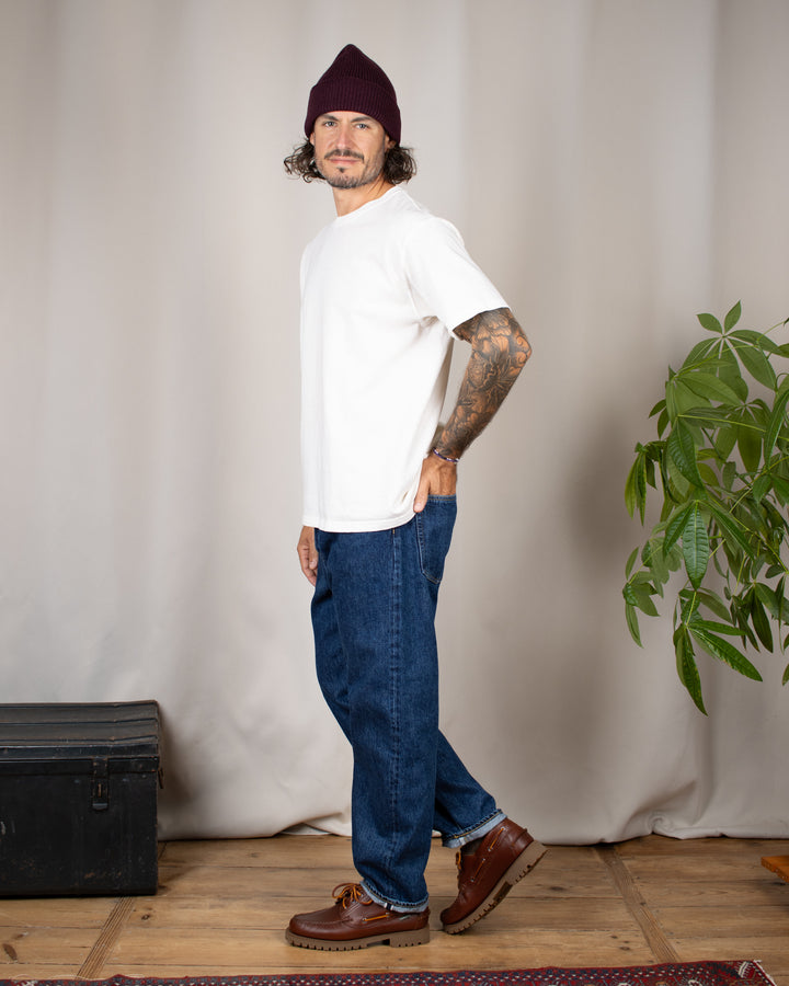 Denim01 Loose Tapered Jeans Seasonal Blue