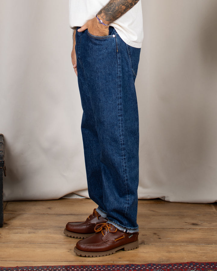 Denim01 Loose Tapered Jeans Seasonal Blue
