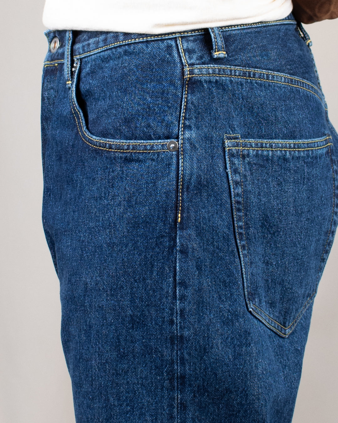 Denim01 Loose Tapered Jeans Seasonal Blue