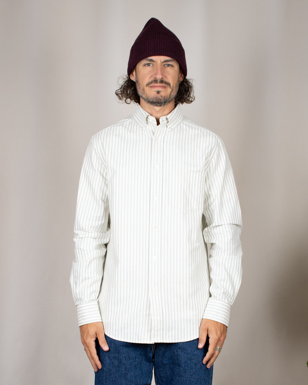 Montebelo Stripe Shirt Green