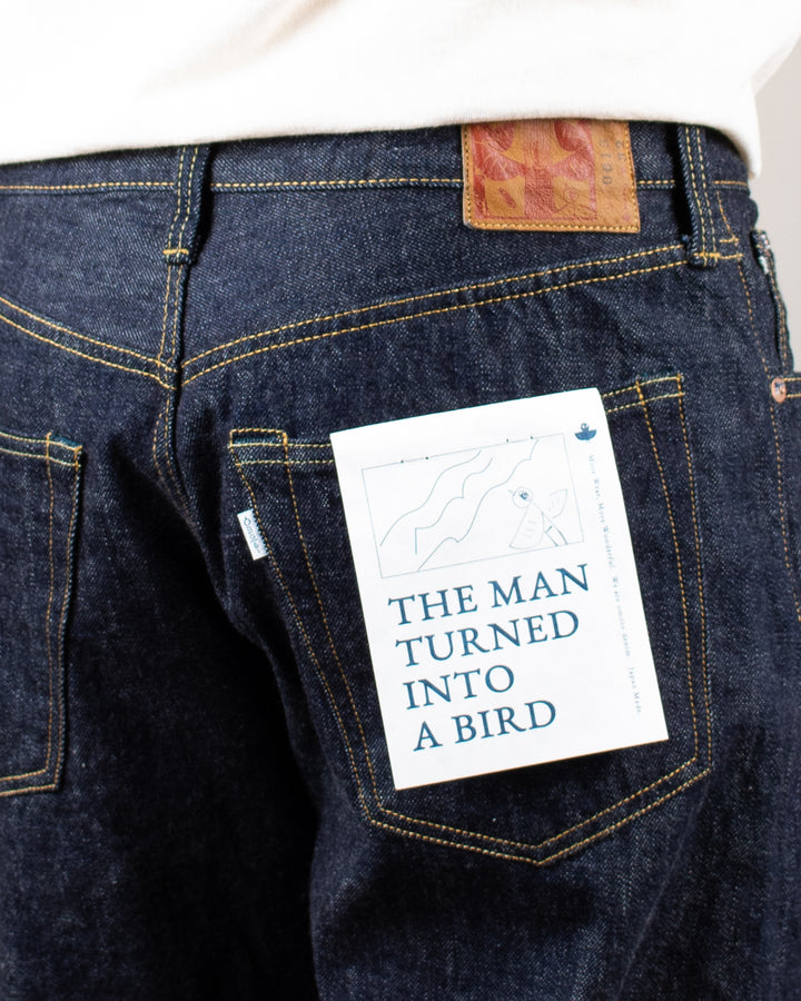 0615 13.5oz Denim Relax Fit One Wash Indigo