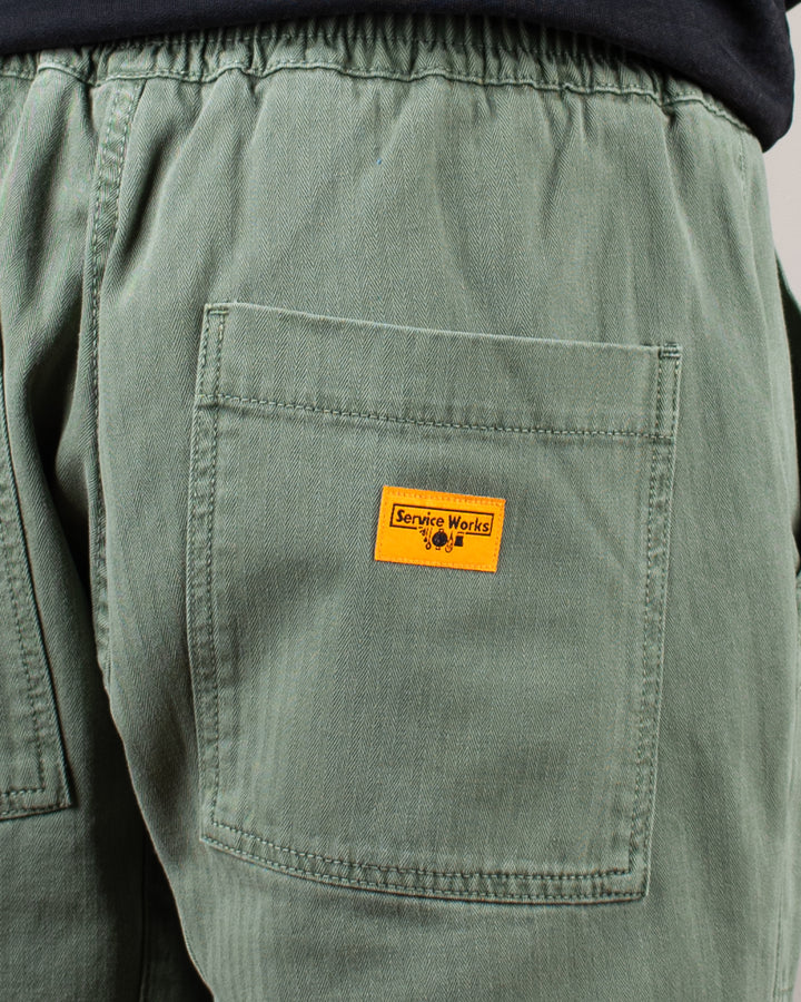 Pigment HBT Chef Pants Olive