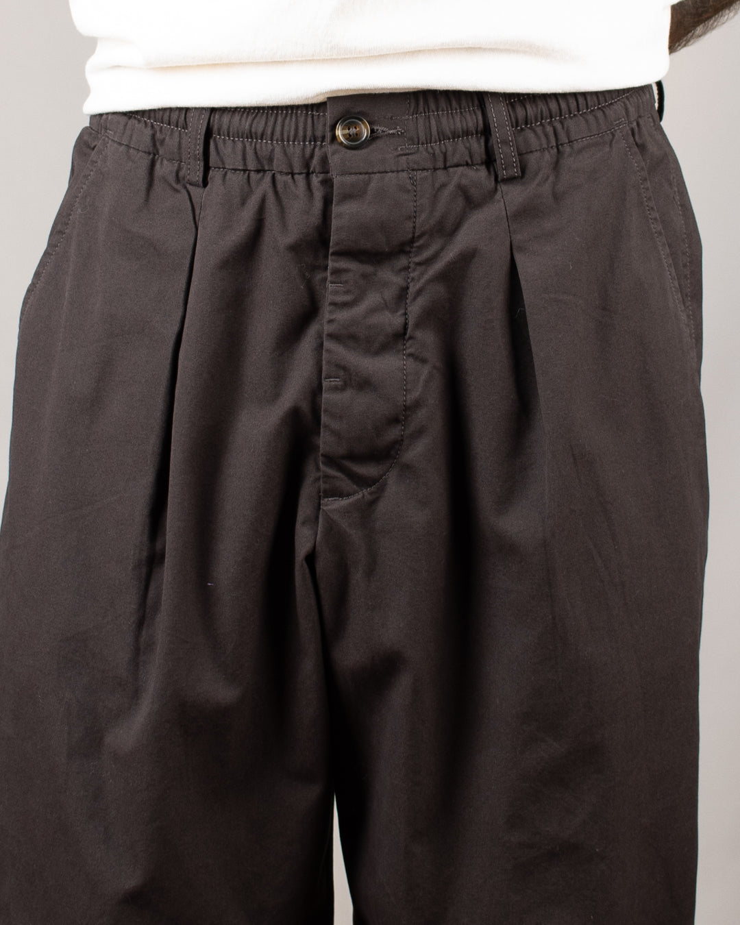 Oxford Pant Micro Canvas Brown