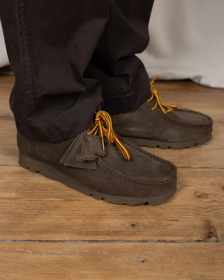 Wallabee GTX Dark Olive Suede