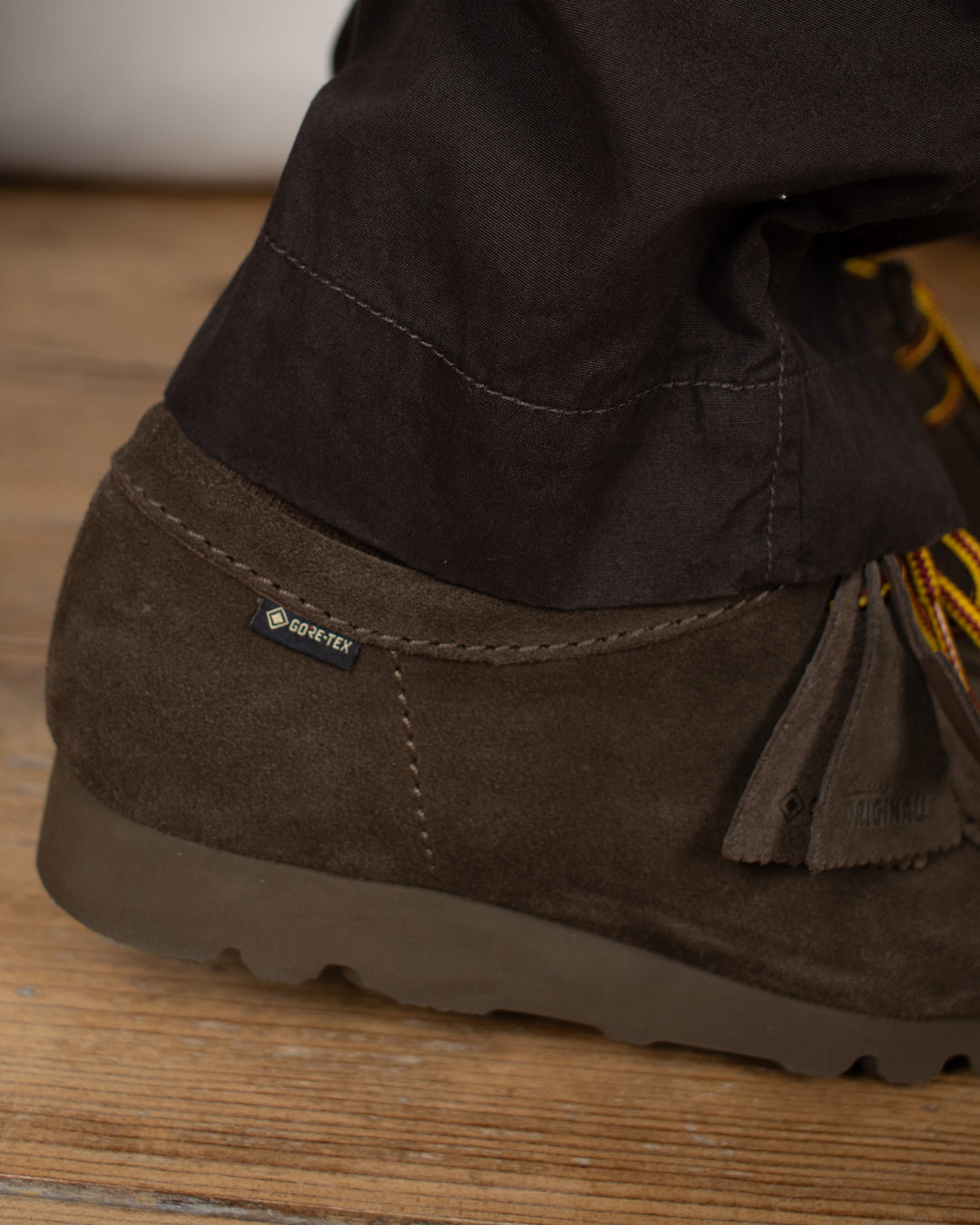 Wallabee GTX Dark Olive Suede