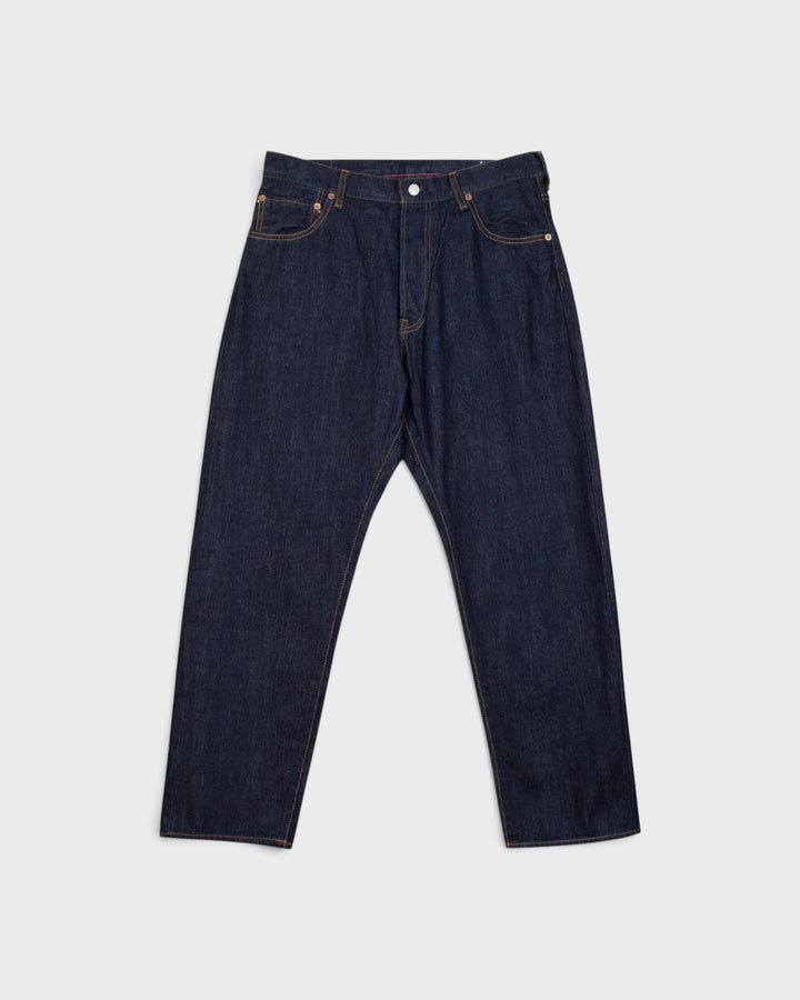 Loose Ankle Jeans One Wash Indigo